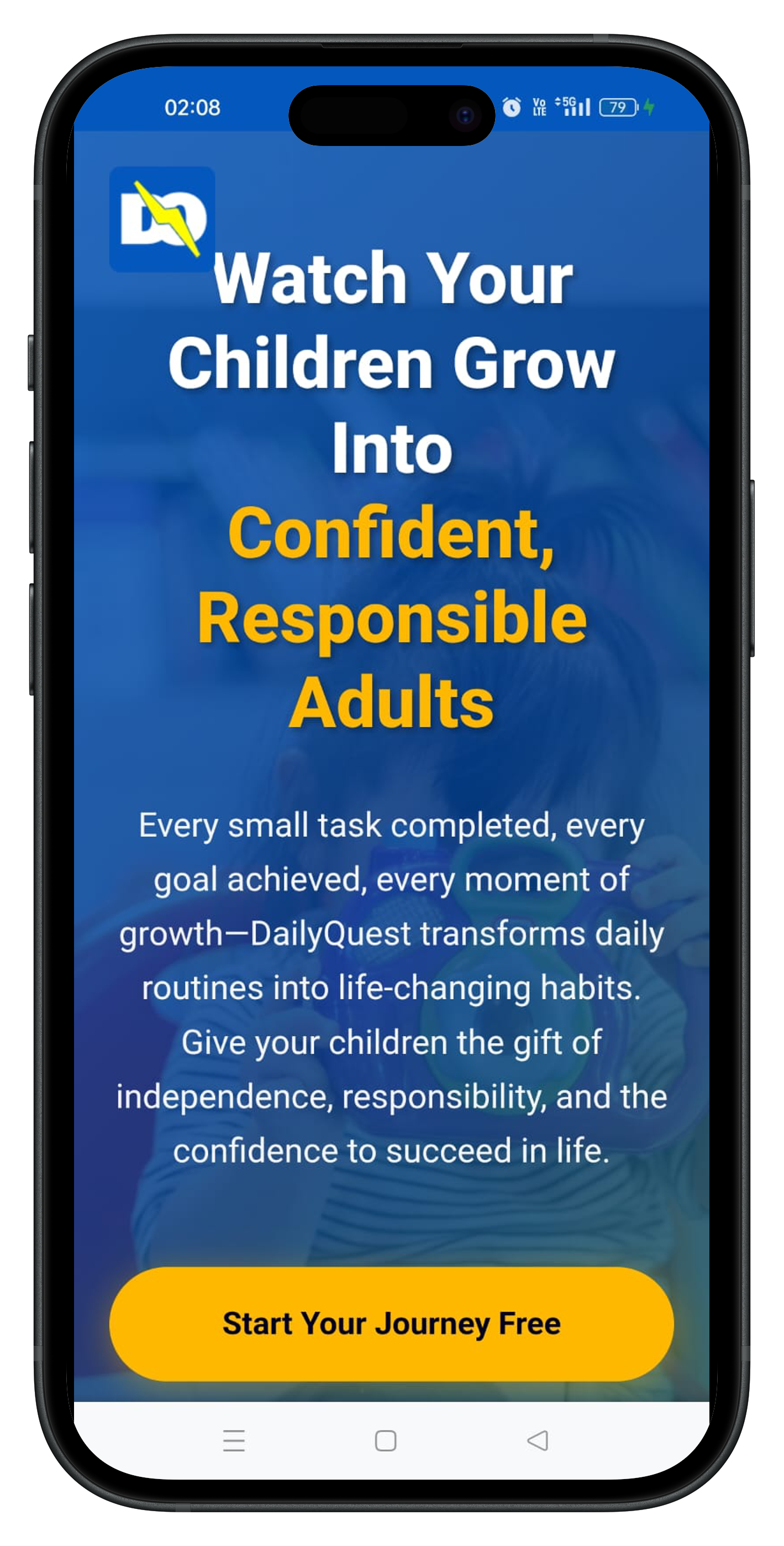 DailyQuest App Welcome